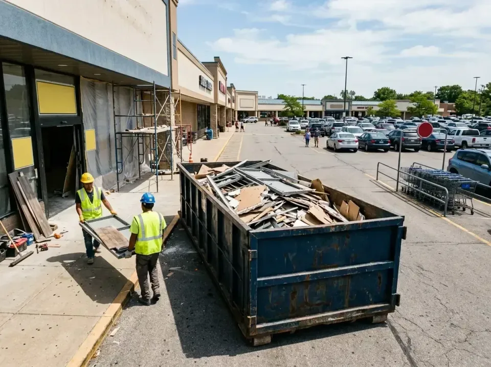 retail-store-renovation-debris-003 — frequently asked questions, Roll-off Dumpster Rentals in Fairmont, MN